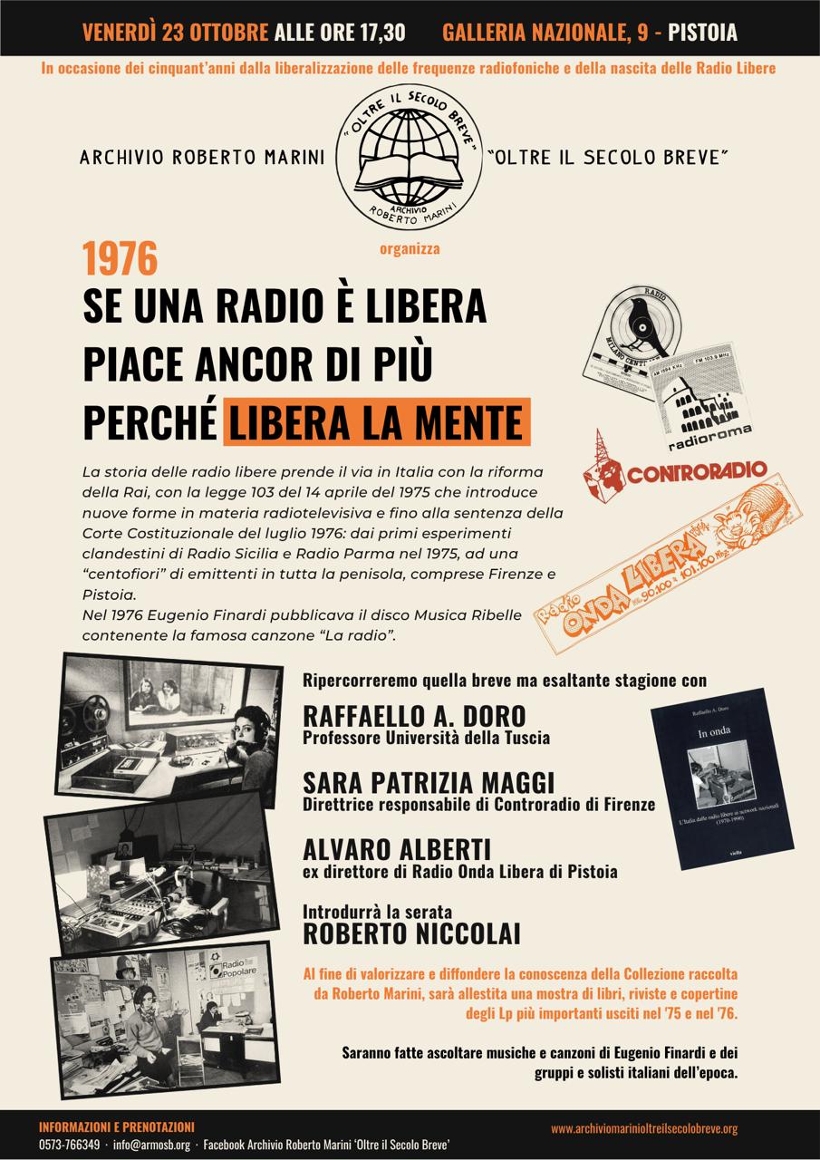 Radio Libere Pistoia_23 ottobre2026